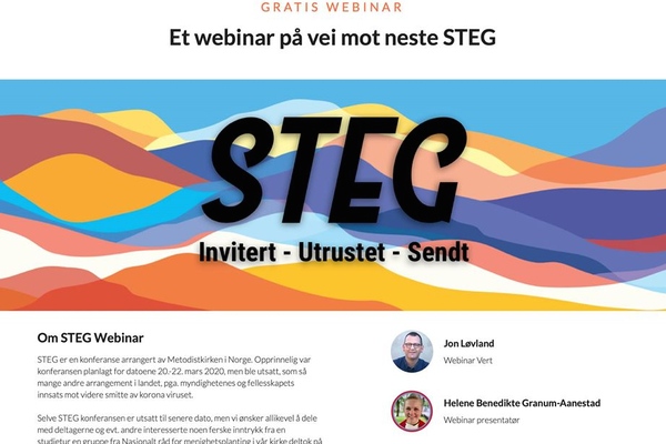 Bli med på webinar